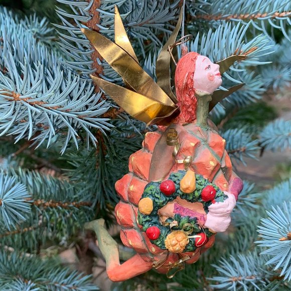 Dept 56 Tutti Frutti Pineapple Christmas Ornament